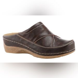 NWT Spring Step Telly Clog in Brown Size US 7.5, EU 38